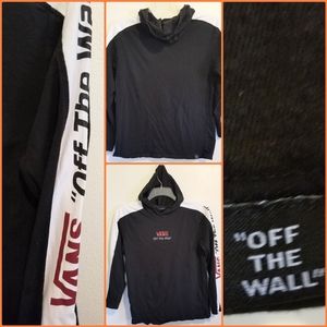 EUC VANS OFF THE WALL HOODIE LADIES SIZE XL